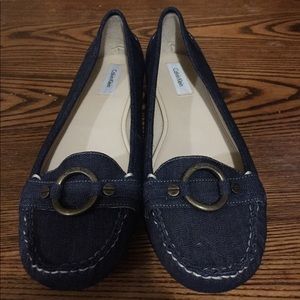 Calvin Klein Denim Flat Shoes Women’s Size 11
